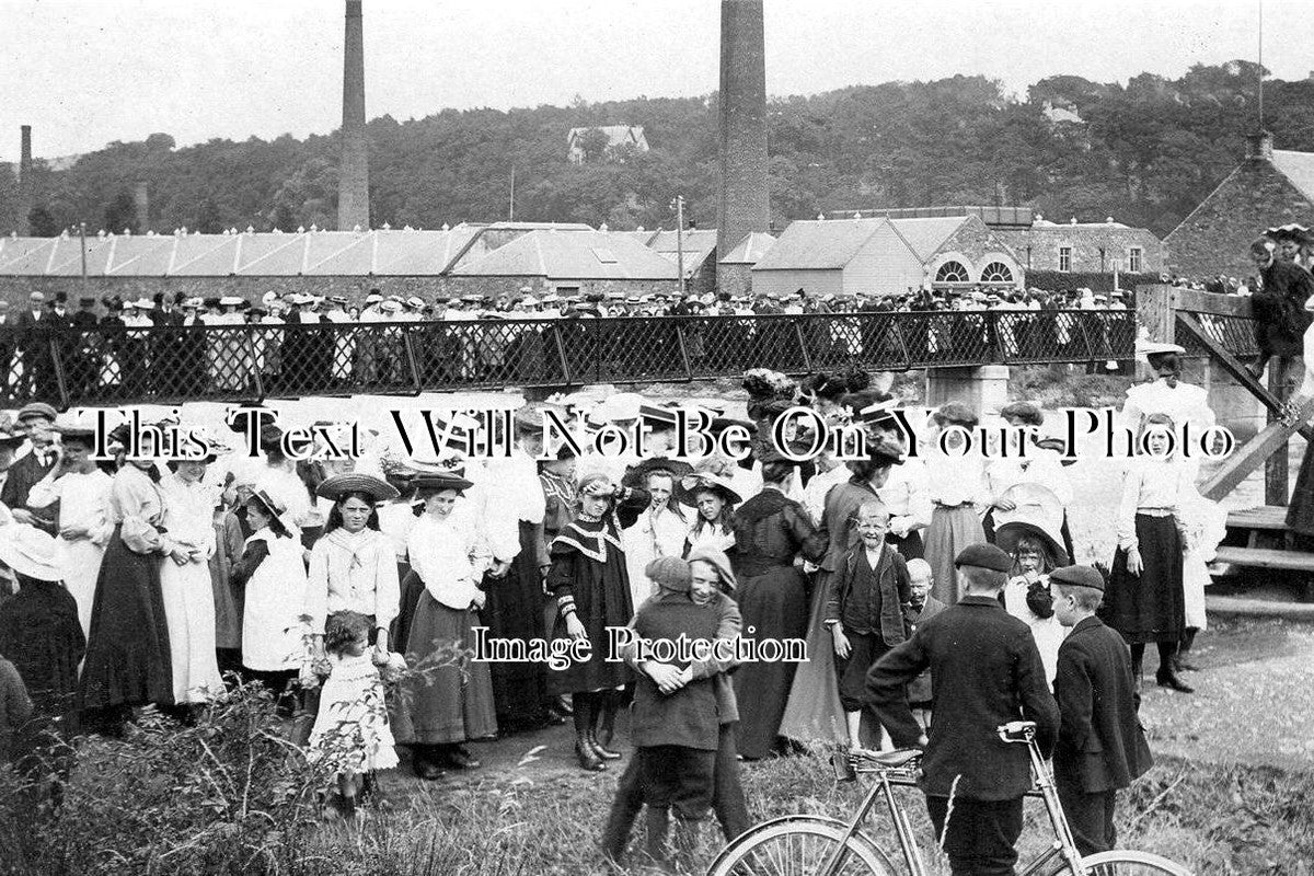 LA 446 - Opening Of Railway Bridge, Ulverston, Lancashire