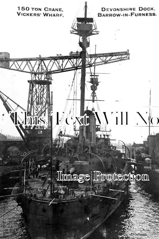 LA 4469 - Vickers Wharf Crane, Devonshire Dock, Barrow, Lancashire