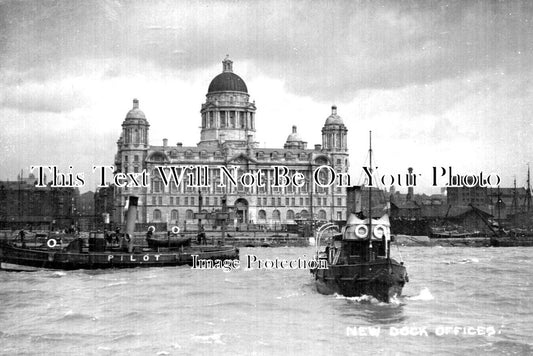 LA 4513 - New Dock Offices, Liverpool, Lancashire