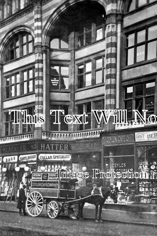 LA 4542 - The Arcade, Lord Street, Liverpool, Lancashire c1904