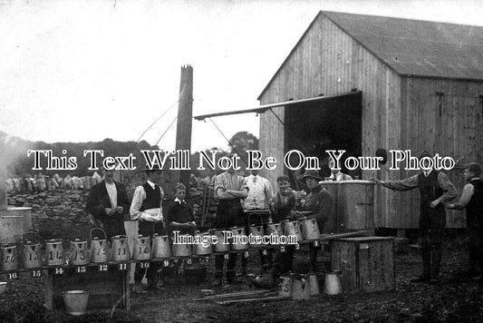 LA 4558 - Boys Camp, Grange Over Sands, Lancashire c1912