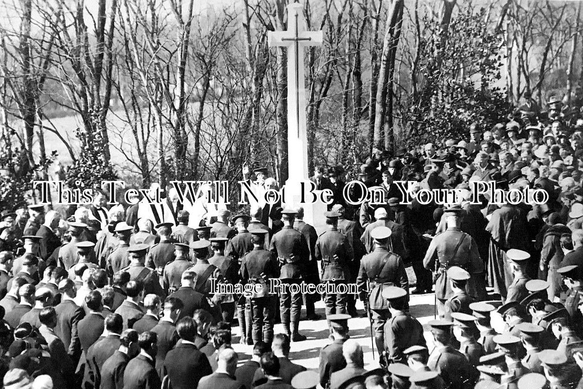 LA 4565 - Unveiling Barrow In Furness War Memorial, Lancashire