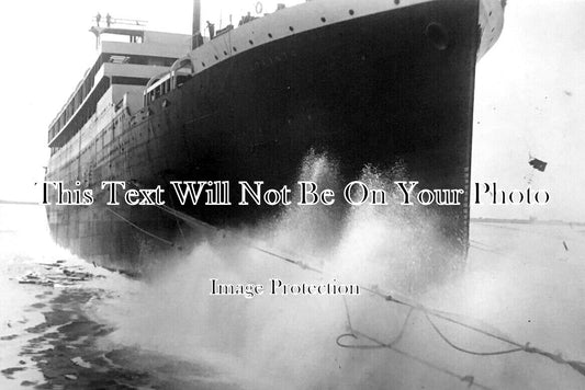 LA 4574 - Launch Of TSS Otranto Ship, Barrow, Lancashire
