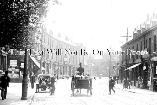LA 4579 - Wilmslow Road, Fallowfield, Manchester, Lancashire c1905