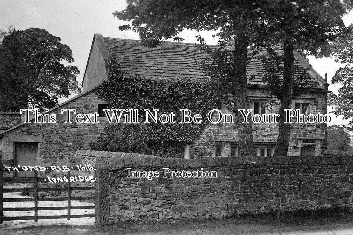 LA 460 - Thow'd Rib Farmhouse, Longridge, Preston, Lancashire c1910