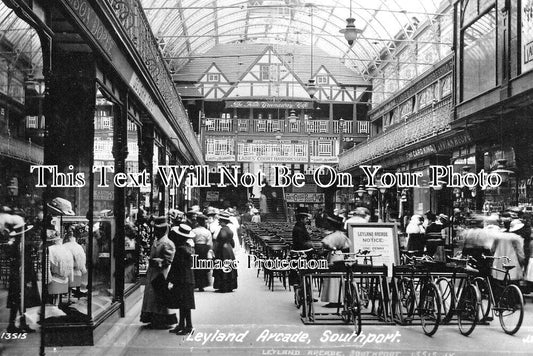 LA 4604 - Leyland Arcade, Southport, Lancashire c1890