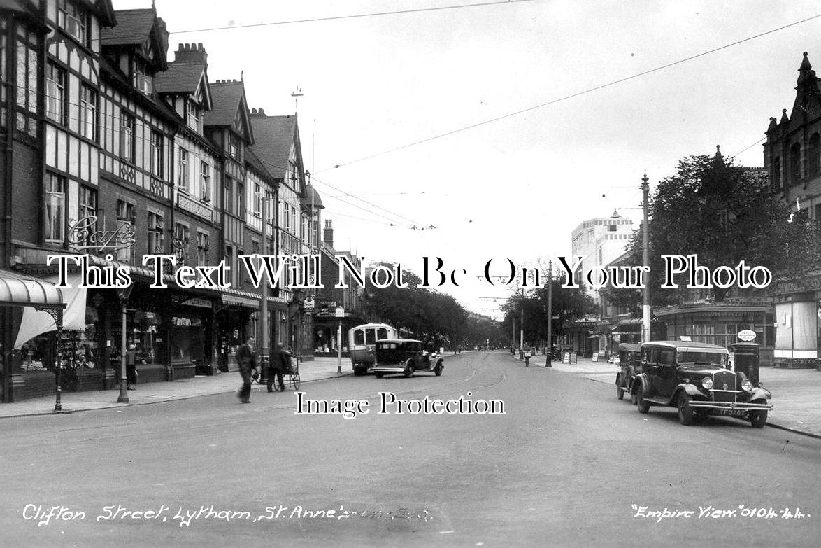 LA 4610 - Clifton Street, Lytham St Annes, Lancashire c1937