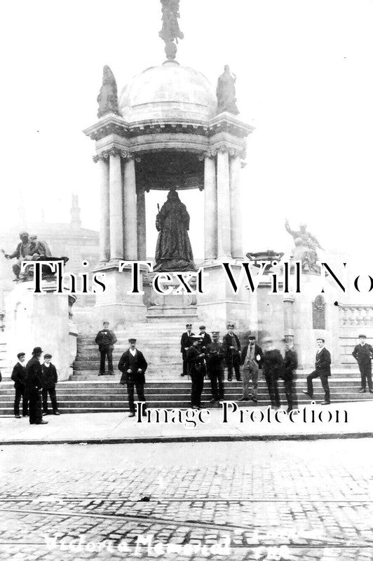 LA 4618 - Victoria Memorial, Liverpool, Lancashire c1906