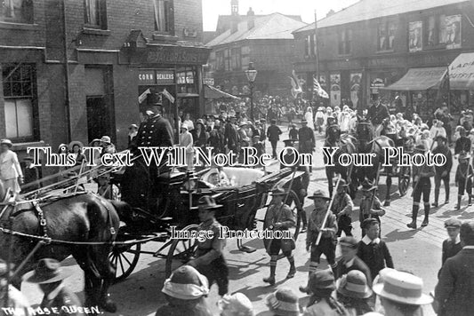 LA 463 - Wesleyan Rose Queen Procession, Aintree, Liverpool, Lancashire c1910