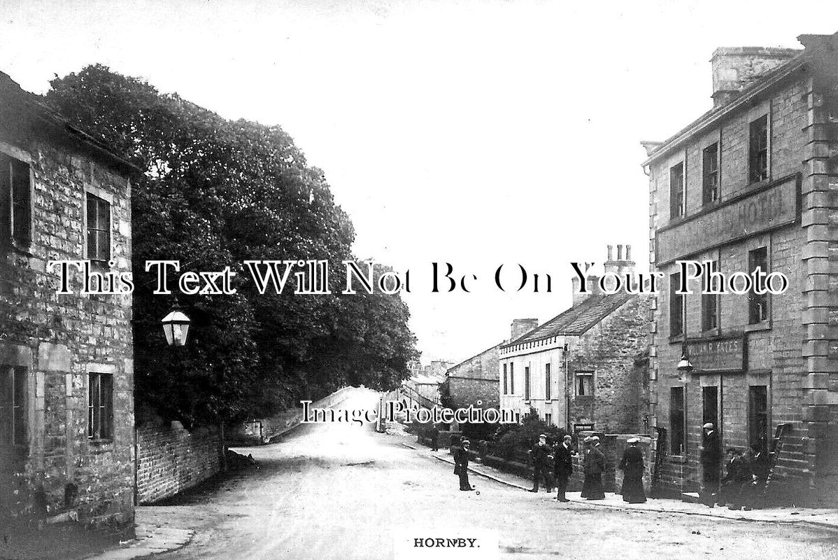 LA 4636 - The Castle Hotel, Hornby, Lancashire c1913