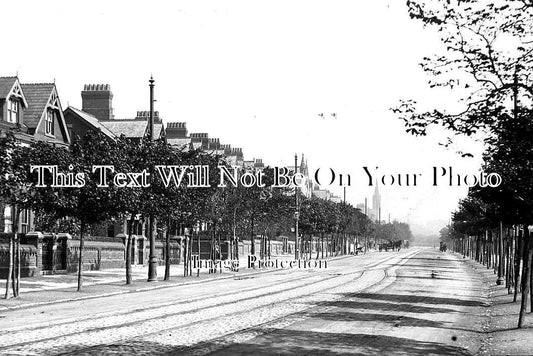 LA 4680 - Abbey Road, Barrow In Furness, Lancashire c1910