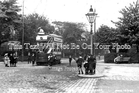 LA 4694 - Tram Terminus, Chorlton Cum Hardy, Lancashire