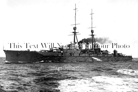 LA 4704 - Japanese Battleship Kongo Leaving Barrow, Lancashire