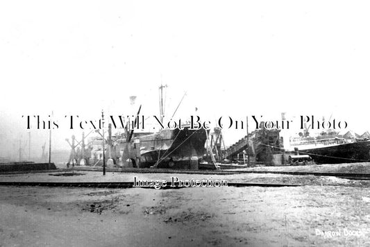 LA 4707 - Barrow In Furness Docks, Lancashire c1905