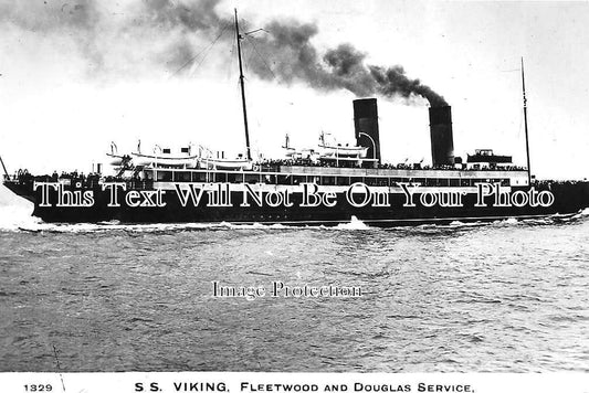 LA 4713 - SS Viking, Fleetwood & Douglas Service, Lancashire