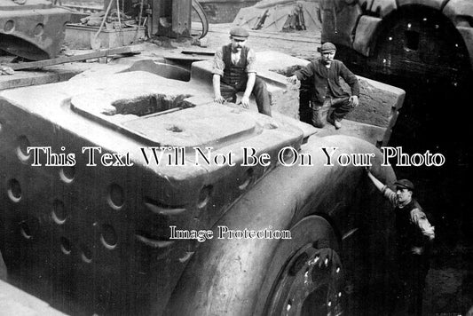 LA 4722 - Core Of Top Half, Vickers Naval Works, Barrow, Lancashire