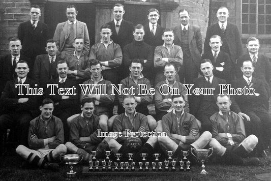 LA 4728 - Whitworth AFC Football Club, Lancashire 1939