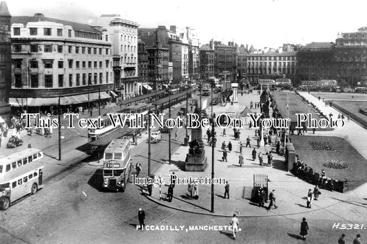 LA 4751 - Piccadilly, Manchester, Lancashire