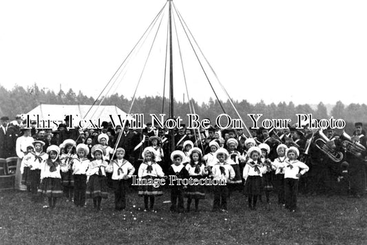 LA 4759 - Maypole Event At Preston, Lancashire c1905