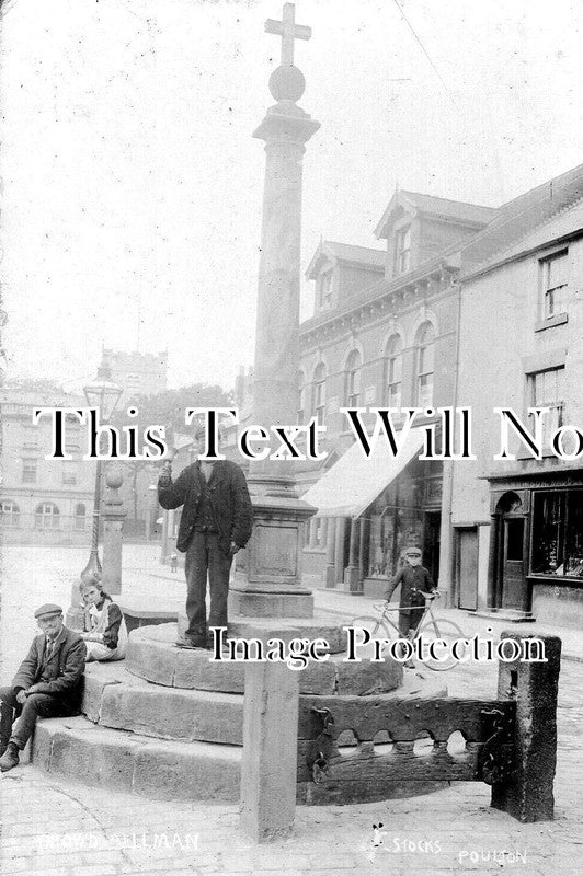 LA 4768 - The Old Bell Man & Stocks, Poulton Fylde, Lancashire