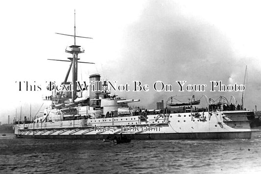 LA 4773 - Brazilian Battleship Sao Paulo At Barrow, Lancashire