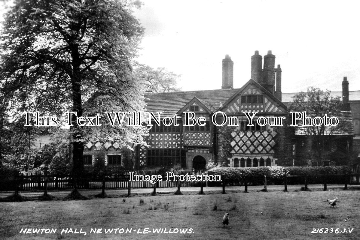 LA 4803 - Newton Hall, Newton Le Willows, Lancashire c1934