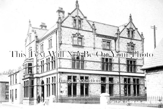 LA 4817 - Carnegie Free Library, Dalton In Furness, Lancashire c1905