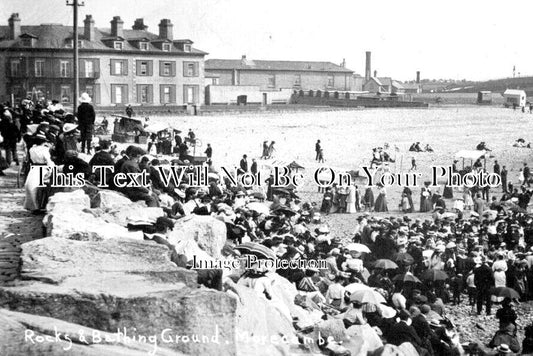 LA 4834 - Rocks & Bathing Ground, Morecambe, Lancashire