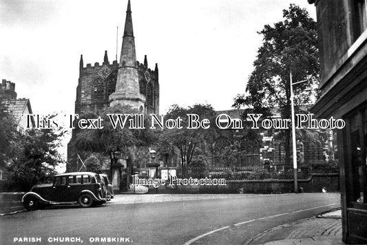 LA 4837 - Parish Church, Ormskirk, Lancashire