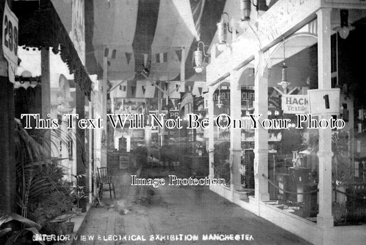 LA 4860 - Interior View Of Electrical Exhibition, Manchester, Lancashire