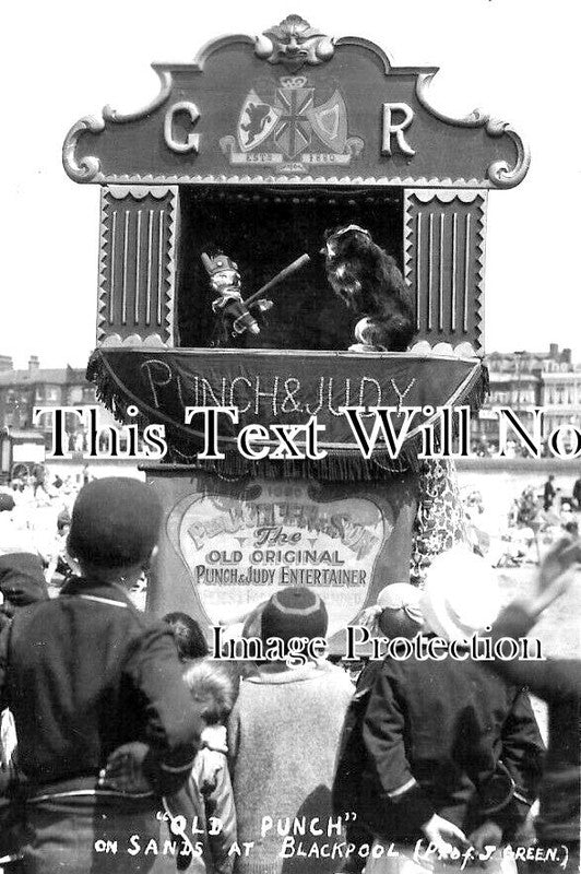 LA 4875 - Old Punch & Judy, Blackpool Sands, Lancashire