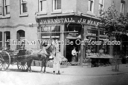 LA 4878 - JH Wanstall Grocers Shop, Waterloo, Liverpool, Lancashire c1911