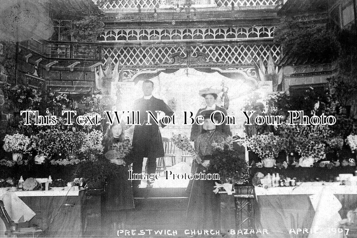 LA 4888 - Prestwich Church Bazaar, Lancashire 1907