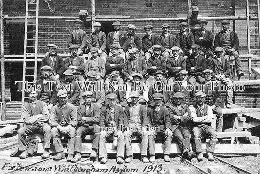 LA 4927 - Extensions At Whittingham Asylum, Lancashire 1913