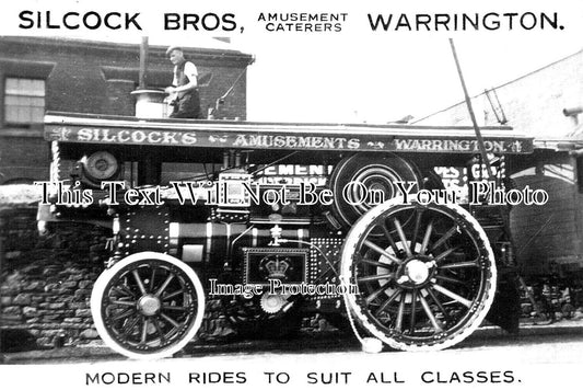 LA 4952 - Silcock Bros Steam Engine, Warrington, Lancashire