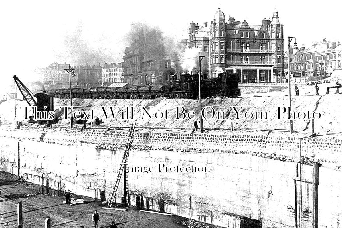 LA 4956 - The Sand Express, Blackpool, Lancashire c1911