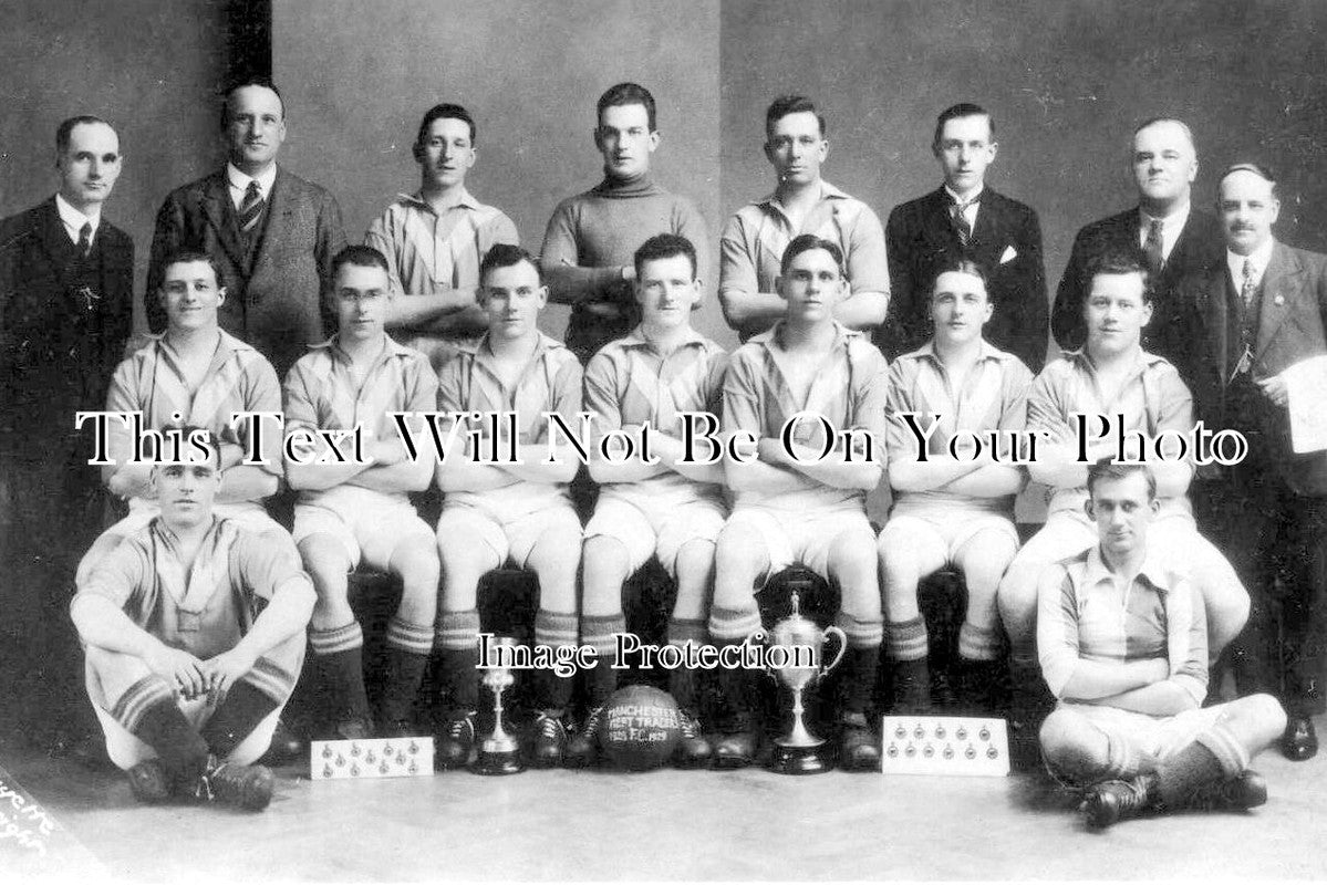 LA 4971 - Meat Traders Football Team, Manchester, Lancashire 1928-29