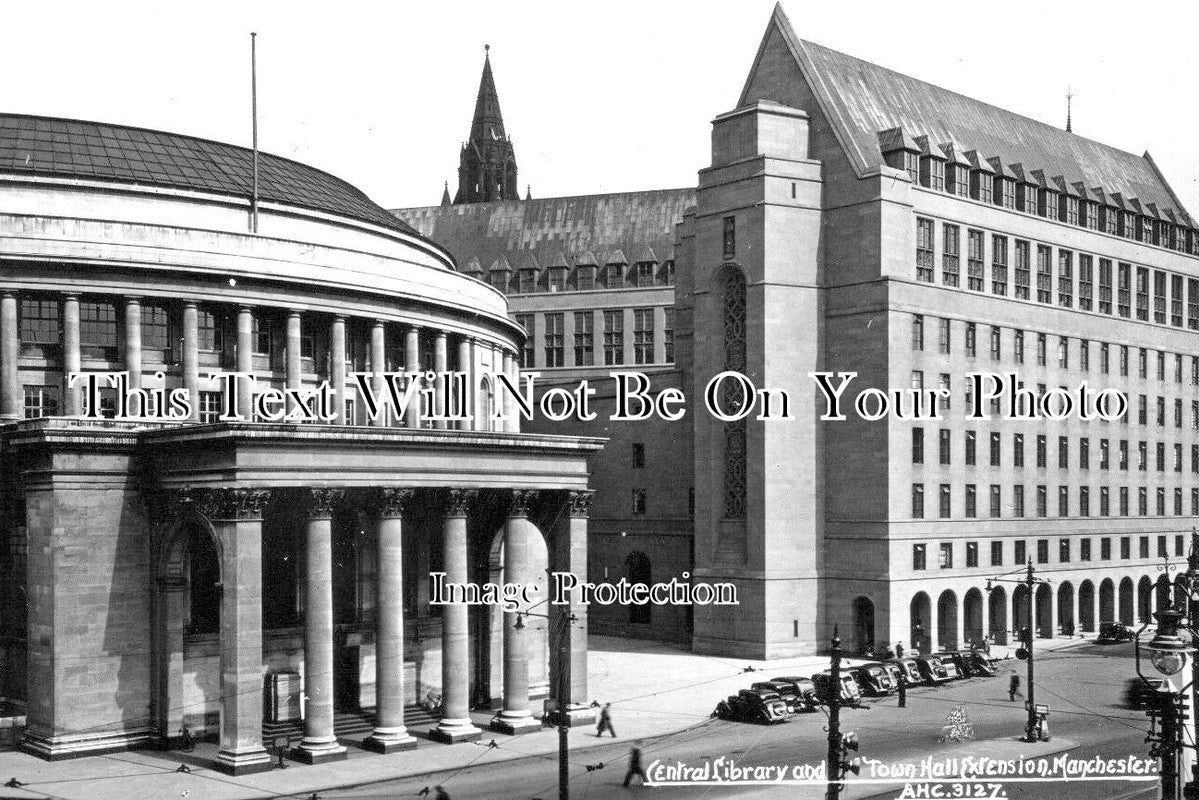 LA 4975 - Central Library & Town Hall Extension, Manchester, Lancashire