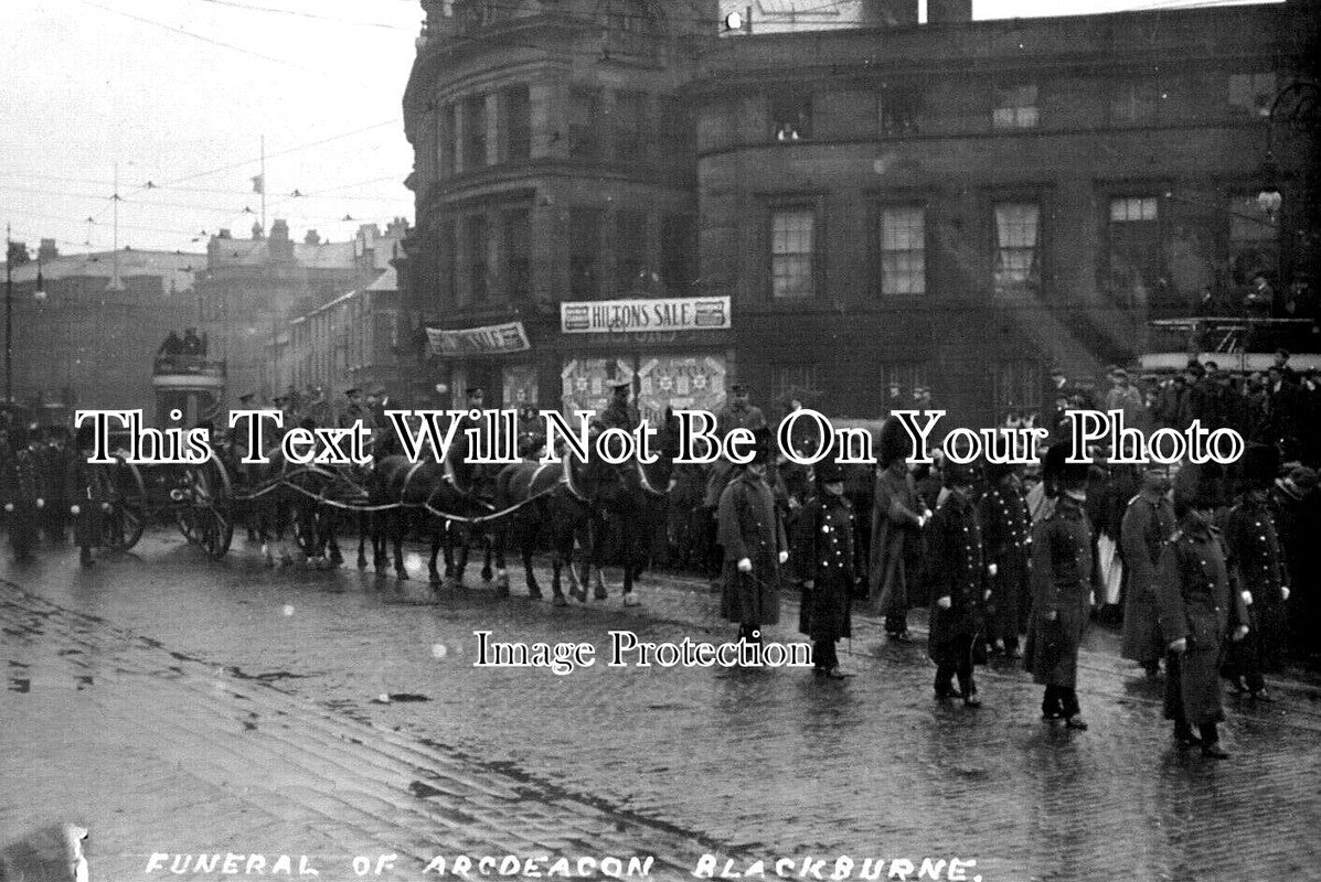 LA 4995 - Funeral Of Archdeacon Blackburne, Lancashire c1916