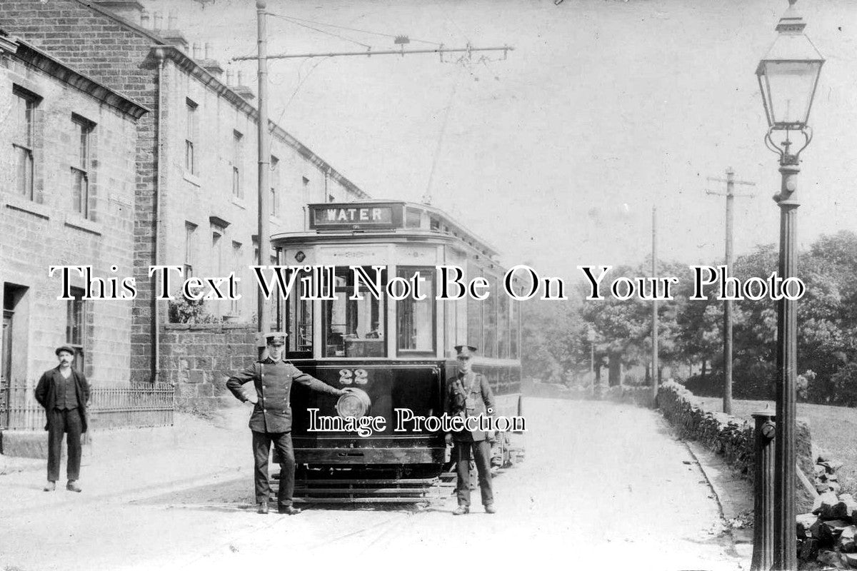 LA 500 - No 22 Tram, Driver John Law, Ramsbottom Area, Lancashire