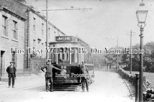 LA 500 - No 22 Tram, Driver John Law, Ramsbottom Area, Lancashire