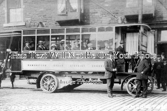 LA 501 - Trackless Electric Tram, Ramsbottom, Lancashire