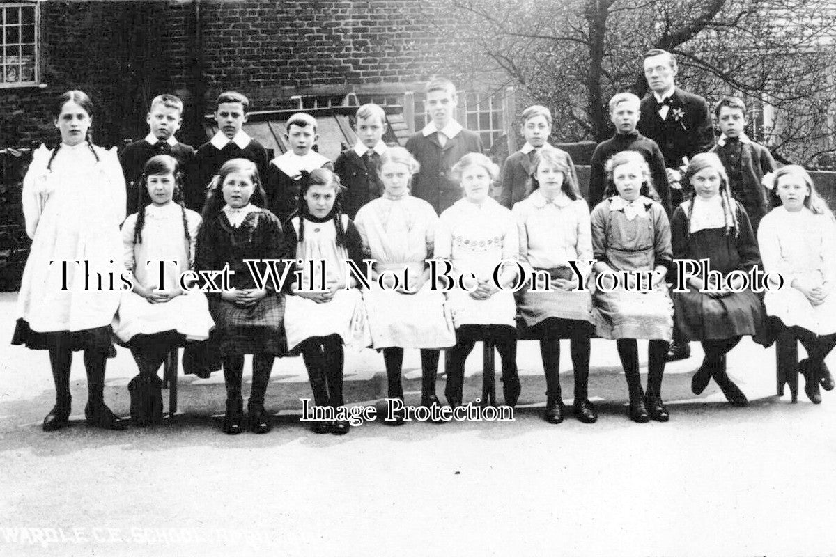 LA 5041 - Church Of England School Group, Wardle, Lancashire1914