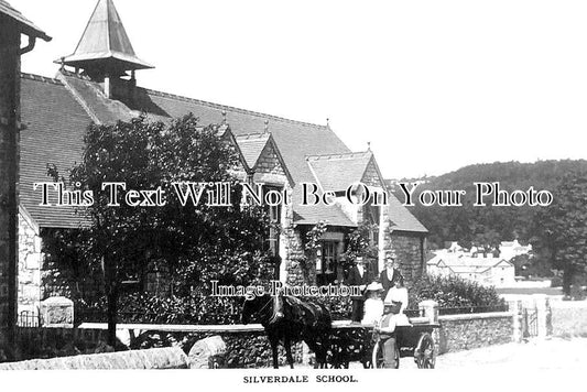 LA 5047 - Silverdale School, Lancaster, Lancashire c1918