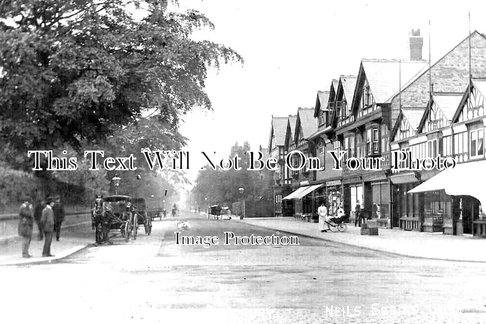 LA 5070 - Barlow Moor Road, Didsbury, Lancashire c1907