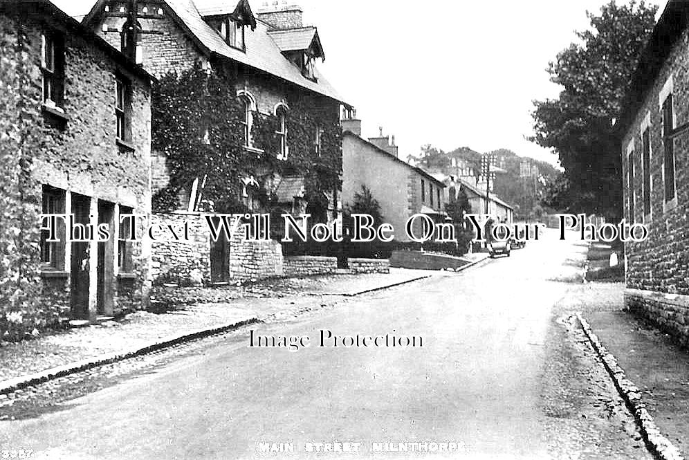 LA 5093 - Main Street, Milnthorpe, Lancashire c1947