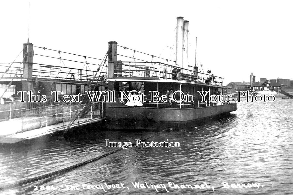 LA 5095 - The Ferry Boat, Walney Channel, Barrow In Furness, Lancashire