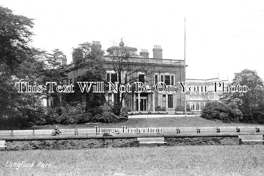 LA 5161 - Longford Park, Stretford, Manchester, Lancashire c1914