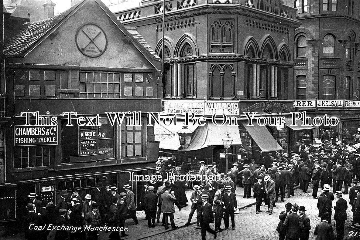 LA 52 - Coal Exchange, Manchester, Lancashire c1916