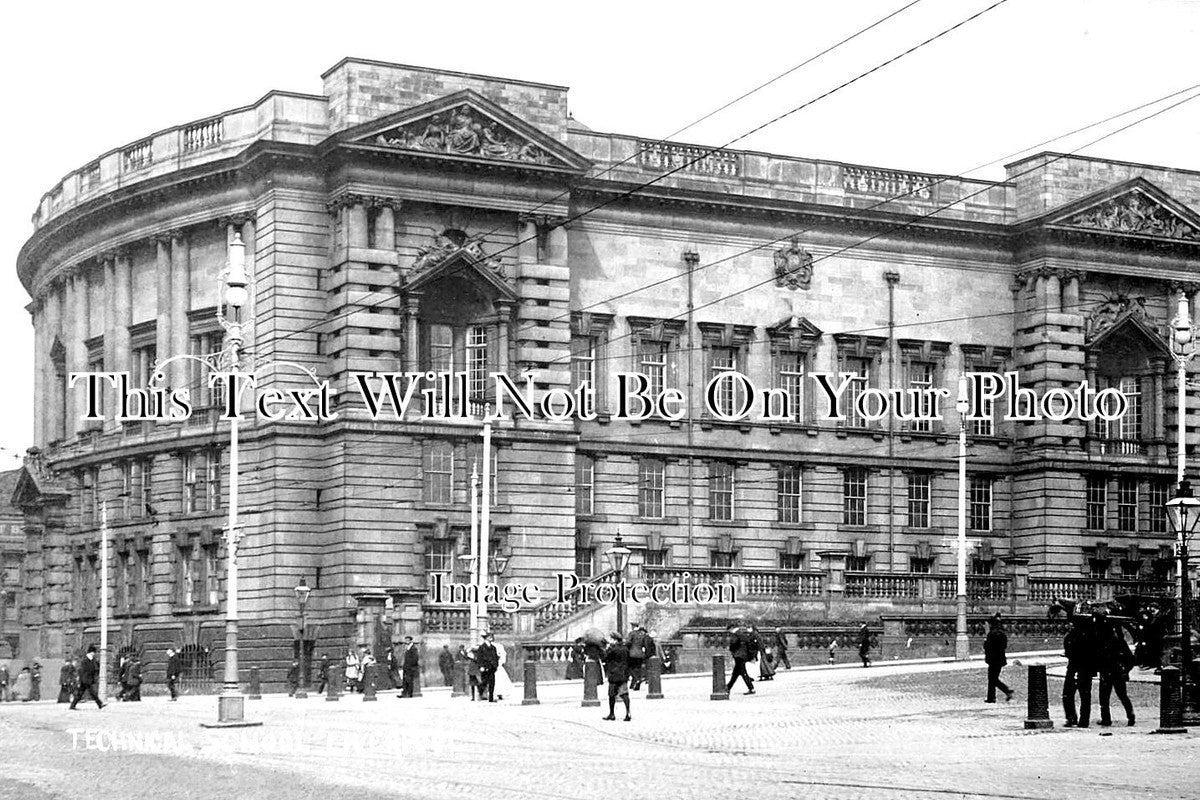 LA 5200 - Liverpool Technical School, Merseyside, Lancashire c1909